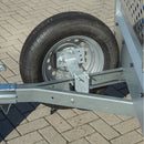 Ersatzradhalter mit Montageplatte universal Reserveradhalter für 4, 5 Loch Felge – APT