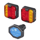 LED Rückleuchten-Set mit Magnet kabellos Bluetooth 7-polig Anhänger Leuchtensatz – ProPlus