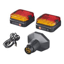LED Rückleuchten-Set mit Magnet kabellos Bluetooth 7-polig Anhänger Leuchtensatz – ProPlus