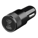 Zigarettenanzünder USB Schnellladegerät Typ C 2-fach 12/24V 3100mA Autoladegerät – APT