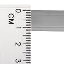 60 Meter (6x10 m) Kederband 12 mm silber Kunststoff Leistenfüller für Wohnwagen – Wamovo