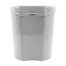 Abfalleimer grau, inkl. Halterung, (H/B/T) 30 x 27 x 16 cm, ca. 8 Ltr – Haba