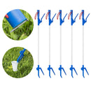 5x APT Greifzange mit Magnet, Outdoor Müllzange Greifhilfe Abfallgreifer 80cm – APT