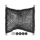 Ablagenetz 40x34cm KFZ Organizer mit Schraubbefestigung für Reisemobil, Auto – APT