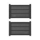 2x Ablagenetz Ablagefach L elastisch 40x26,5cm + Kunststoffhalterung + Schrauben – APT