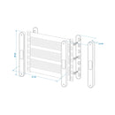 2x Ablagenetz Ablagefach M elastisch 31x26,5cm + Kunststoffhalterung + Schrauben – APT