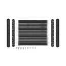 2x Ablagenetz Ablagefach M elastisch 31x26,5cm + Kunststoffhalterung + Schrauben – APT