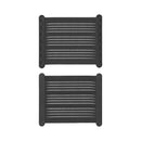 2x Ablagenetz Ablagefach M elastisch 31x26,5cm + Kunststoffhalterung + Schrauben – APT