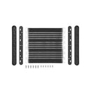 Ablagenetz Ablagefach M elastisch 31 x 26,5 cm + Kunststoffhalterung + Schrauben – APT