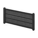 Ablagenetz Ablagefach XL elastisch 50x26,5 cm + Kunststoffhalterung + Schrauben – APT