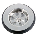 Ablaufgarnitur Edelstahl Ø 50mm mit 42 mm Gewindeabgang für Camping Siphon – Can