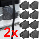 16x Abstandshalter für Wohnwagen, Wohnmobil Schutzdächer Spezial Styropor 12,5cm – APT