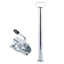 Abstellstütze mit Handgriff & Klemmschellen Set, 48mm, 700mm – ProPlus