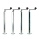 Abstellstütze ausdrehbar 4er Set, 48mm, 400 - 650 mm für PKW Anhänger – APT