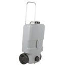 Abwasser Rolltank 25 Ltr Grauwassertank mit Rollen ausziehbarer Griff Grau Freizeitschmiede® – Freizeitschmiede