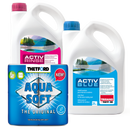 Set Thetford Activ Blue & Activ Rinse Toiletten Zusatz je 2 Liter + Aqua Soft – Thetford