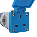 CEE Adapter Kupplung UK England 200-250V, 16A, 3polig, – ProPlus