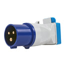 CEE Adapter Kupplung UK England 200-250V, 16A, 3polig, – ProPlus