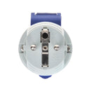 CEE Adapter Schuko auf CEE 200-250V, 16A, 3polig, 12 cm, Ip44 – Schuko Adapter auf CEE zum Anschluss an Schuko Steckdosen.