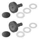 AL-KO Reibbelag-Set AKS 2000 (neues Modell) 2004/3004/3504 – 2-teiliges Original Ersatzteil – AL-KO