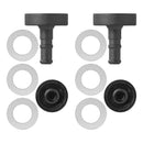 AL-KO Reibbelag-Set AKS 2000 (neues Modell) 2004/3004/3504 – 2-teiliges Original Ersatzteil – AL-KO