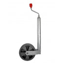 AL-KO Stützrad Plus Ø48 mm – Kunststofffelge, Vollgummireifen 215 x 65 mm, 150 kg – AL-KO