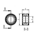 AL-KO Kompaktlagersatz 2051 – 39 x 72 x 37 mm, für Anhänger & Caravans – AL-KO