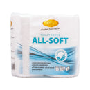 Tragbare Camping-Toilette, 7 Liter + 4er Pack Allsoft Toilettenpapier – ProPlus