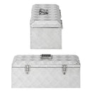Alukiste Werkzeugbox Transportkiste Aufbewahrungsbox Anhänger Alubox 57x24,5x22cm – APT