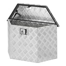 Alu Werkzeugbox Transportkiste Aufbewahrungsbox Anhänger Deichselbox 70x24x42cm – APT