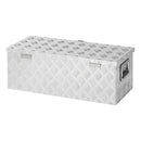 Alubox Werkzeugbox Anhänger Transportkiste Aufbewahrungsbox Alukiste 76x32x27cm – APT