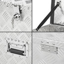 Alubox Werkzeugbox Anhänger Transportkiste Aufbewahrungsbox Alukiste 76x32x27cm – APT