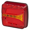 LED Rückleuchte 4 Funktionen – Links, 106 x 99 mm, 12V, IP67, – APT