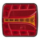 LED Rückleuchte 4 Funktionen – Rechts, 106 x 99 mm, 12V, IP67, – APT