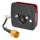 LED Rückleuchte 4 Funktionen – Links, 106 x 99 mm, 12V, IP67, – APT