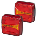 LED Rückleuchte 4 Funktionen – Links, 106 x 99 mm, 12V, IP67, – APT