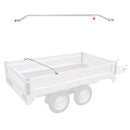 Anhänger Flachplanenbügel Aluminium verstellbar 132 - 204 cm Knaufschraube – 1 Anhänger Flachplanenbügel aus Aluminium.