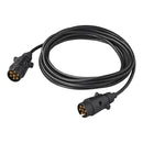 1 - 7m Anhänger Verlängerungskabel 7-polig 2x Stecker PVC Anhängerkabel 7x0,5mm² – APT