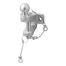 Anhängerkupplung zweifach Silber Kugel & Zugmaul 3500 Kg – APT