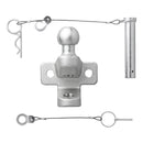 Anhängerkupplung zweifach Silber Kugel & Zugmaul 3500 Kg – APT