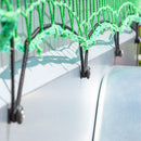 Anhängernetz 2,50 x 4,50m mit Gummiseil Stretch Netz Anhänger Abdecknetz Grün – ProPlus