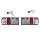 LED Anhänger Rückleuchte 5 Funktionen, 12V, IP67 inkl. Adapter links / rechts - Bild 14