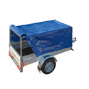 Planen Gestell + Hochplane Set, blau ,Maße 207,5 x 114 x 90 cm, verzinkt – ProPlus