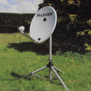 Sat Stativ Alu Maxview, teleskopierbar,mit Heringen,Wasserwaage, kleines Packmaß – Maxview
