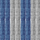 Flauschvorhang, 100% Propylen, 56 x 185 cm, grau/blau – Arisol