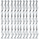 Vorhang Sara, 100% PVC, 60x190 cm, weiß/schwarz – Endlich mal ein Türvorhang, der schön und gleichzeitig praktisch ist!