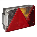 Aspöck Multipoint IV Anhänger Rückleuchte rechts – 6 Funktionen, 12V, mit Easy Connector – APT
