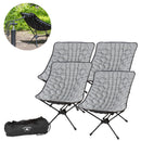 4x Aufblasbarer Faltstuhl Campingstuhl leicht Klappstuhl Camping Stuhl nur 1,2Kg – Holiday Travel