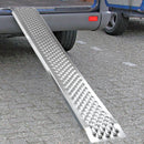 Auffahrrampe Alu 200x21cm 200Kg belastbar Auffahrrampe Verladerampe – ProPlus