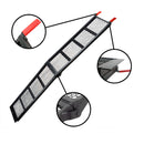 2x Motorrad Auffahrrampe Stahl klappbar 203 cm x 28 cm 340 Kg – ProPlus